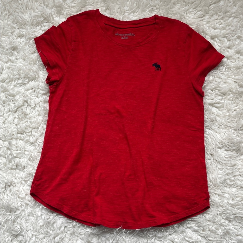 Abercrombie & Fitch Vibrant Red Tee